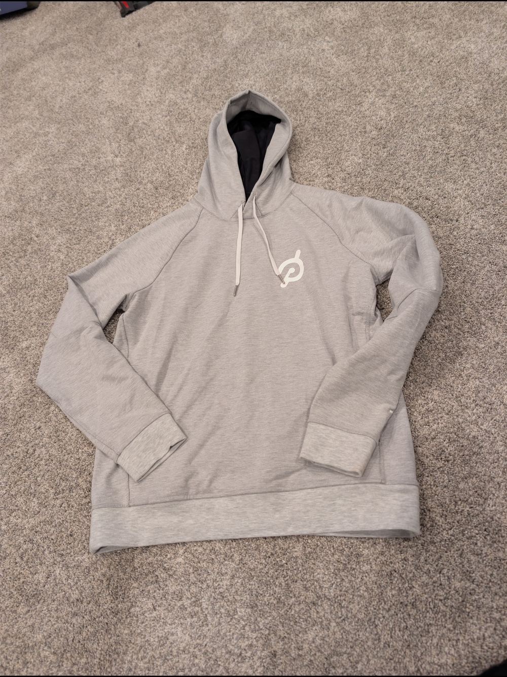Lululemon x Peloton Grey City Sweat Pullover Hoodie Medium NWOT